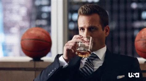 Drinking Harvey Drinking Harvey Specter Discover Share Gifs