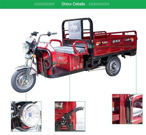 Customized Heavy Duty Electric Cargo Tricycle Manufacturers, Suppliers ...