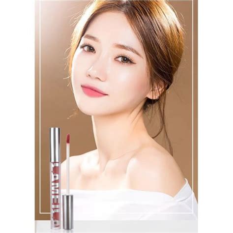 Jual LAMEILA 2028 LIPSTIK KOREA NUDE MATTE KOSMETIK Shopee Indonesia
