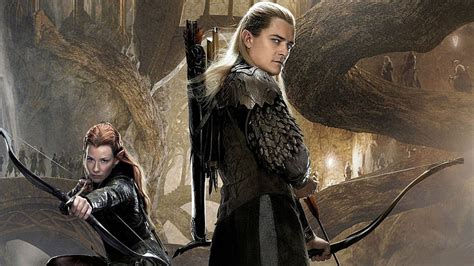 Lord Of The Rings The Hobbit Orlando Bloom Legolas Evangeline Lilly