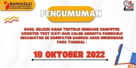 Waspada Pokja Pembentukan Keliru Lagi Umumkan Hasil Tahapan Seleksi