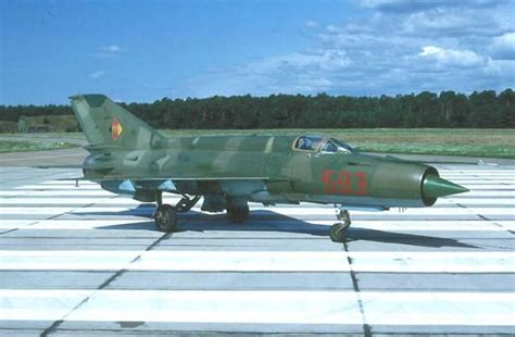 Combat Jets Of The East German Air Force To The