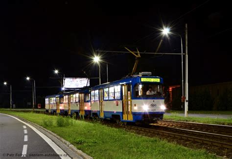 Fotografie ČKD Tatra T3R P 1020 Dopravní podnik Ostrava ČKD Tatra T3R