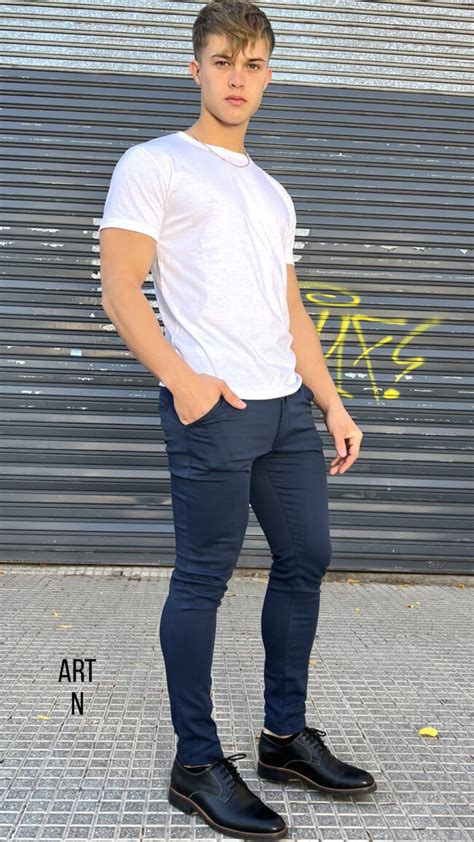 Pantalon Corte Chino Azul Art N Sos Vos Jeans Tienda Online