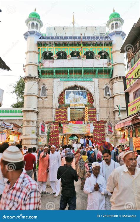 Khwaja Moinuddin Chishty Dargah Of Sufi Saint At Ajmer Editorial Stock