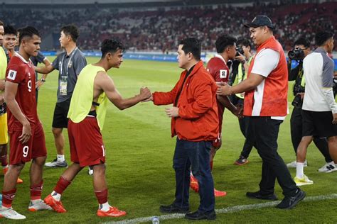 Reaksi Erick Thohir Usai Timnas Indonesia Segrup Dengan Jepang Hingga