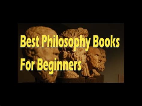 Best Philosophy Books For Beginners YouTube