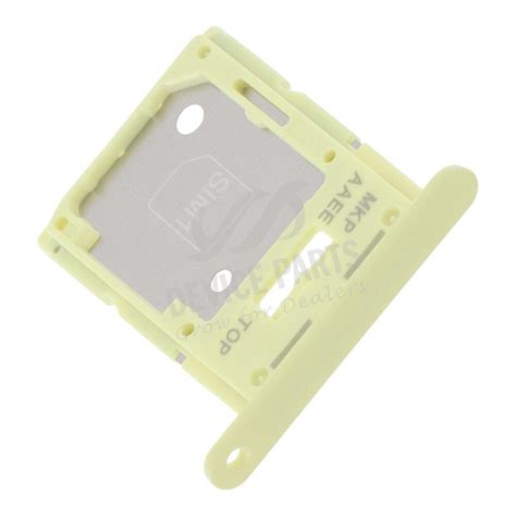 Sim Card Tray For Samsung Galaxy A Dual Card Version Yellow Ori