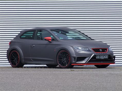 JE Designs SEAT Leon Cupra Widebody Kit Impersonates Leon Cup Racer