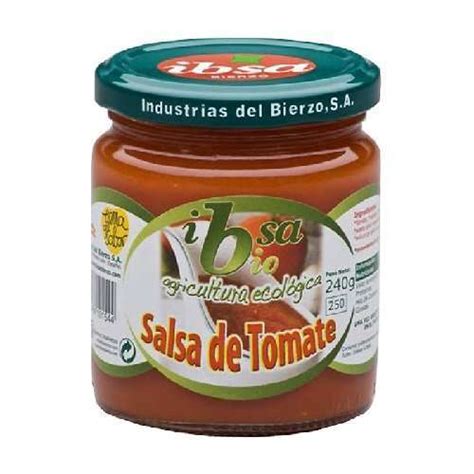 Salsa De Tomate Ecol Gica Ibsa Gr M Squebio