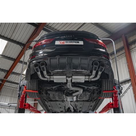 Scorpion Audi S3 8v Saloon Exhaust Resonated Gpf Back Valved Sau096cf