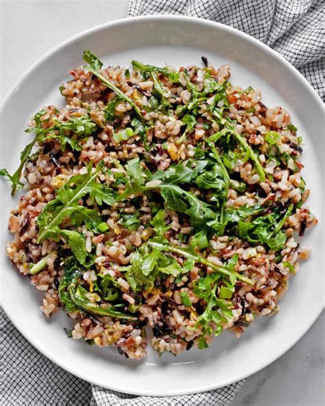 Lemon Herb Wild Rice Salad Last Ingredient