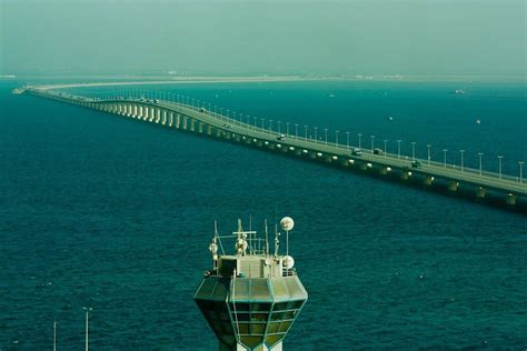 Bahrain - King Fahd Causeway bridge | Bay bridge, Around the worlds, World