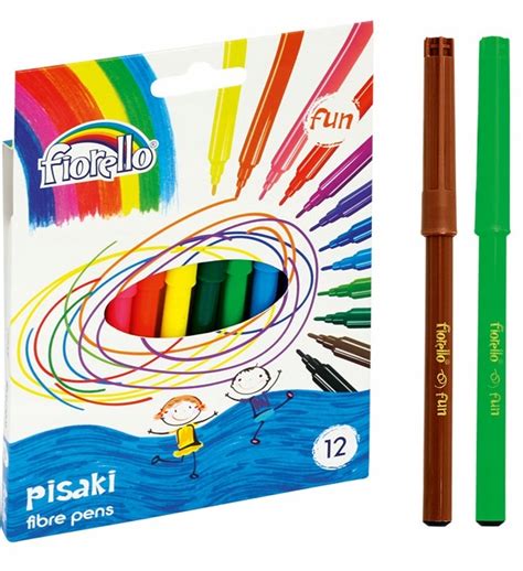 Pisaki Fun 12 kolorów Fiorello 15559568250 Allegro pl