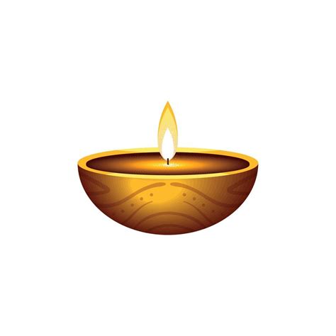 Diwali Diya Lamp 13790962 Vector Art At Vecteezy