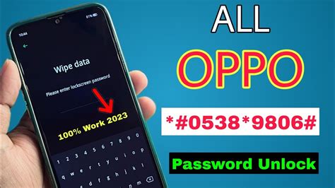 Oppo Ka Password Kaise Tode Oppo Mobile Ka Lock Kaise Tode Oppo Ka