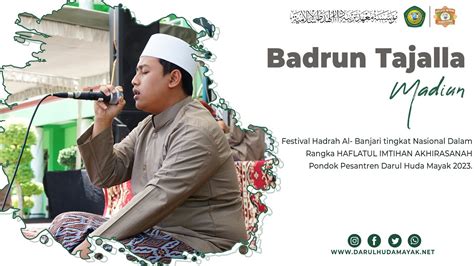 Badrun Tajalla Fesban Nasional Haflatul Imtihan Akhirassanah