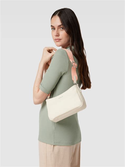 Hugo Hobo Bag Mit Label Details Offwhite Online Kaufen