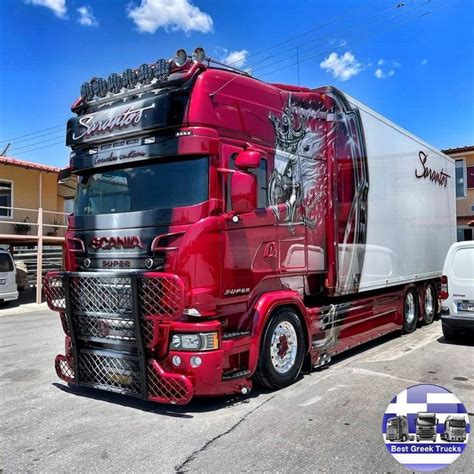 Τα Καλύτερα Ελληνικά Φορτηγάs Instagram post Scania Sarantos R999