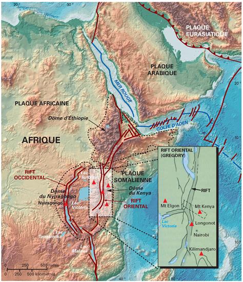 Le Rift est africain Chapitre 1 Géophysique du Rift IRD Éditions