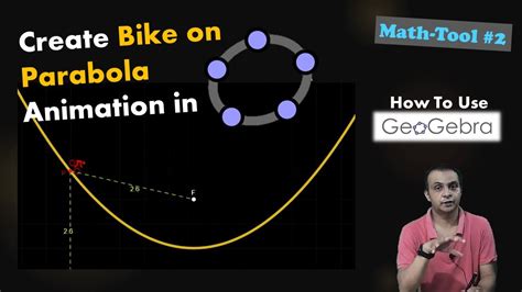 Creating A Bike On Parabola Animation In Geogebra Mathtool Ep02