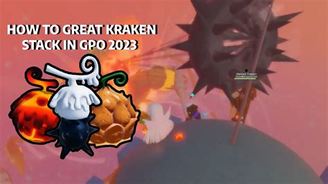 HOW TO KRAKEN FARM IN GPO 2023 YouTube