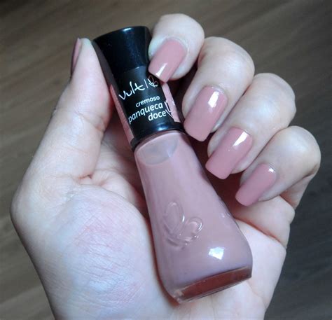 Que Luxo O Esmalte Panqueca Doce Da Vult Um Nude Rosado