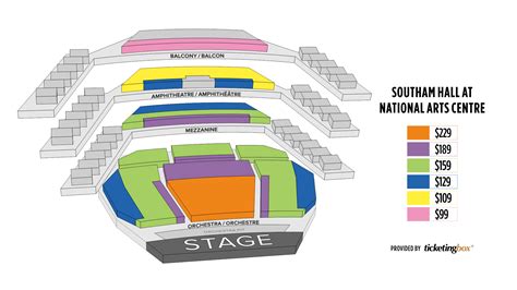 Ottawa National Arts Centre (NAC) Seating Chart