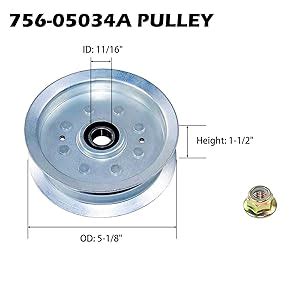 Amazon GUSUHAWK 2 Pack 918 06991 Spindle Assembly With 756 05034A