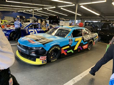 Dustin Albino On Twitter New Xfinity Series Color Tonight Nascar