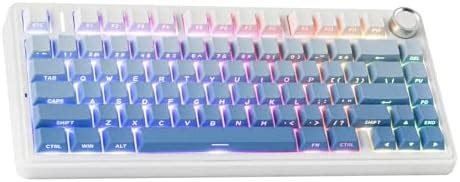 Amazon AULA F75 75 Wireless Mechanical Keyboard Gasket Hot Swappable Custom Keyboard
