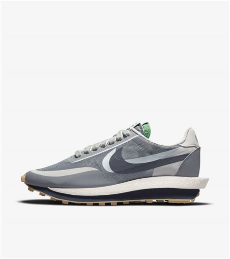 Ldwaffle X Sacai X Clot Cool Grey Dh3114 001 Release Date Nike Snkrs