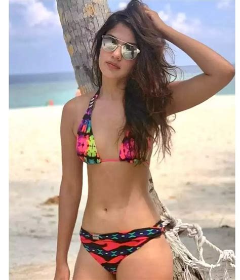 Rhea Chakraborty Shows Off Her Flirtatious Body In Latest Bikini Pics