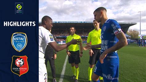 Estac Troyes Stade Rennais Fc Highlights Estac Srfc