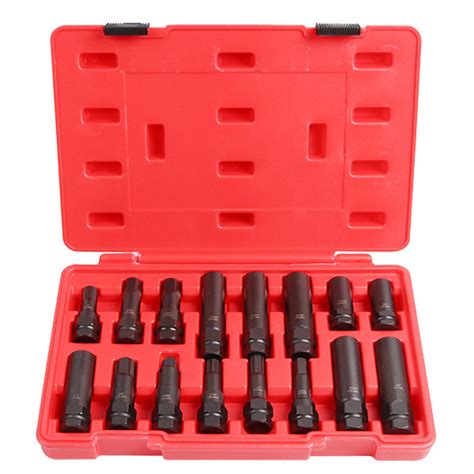 Viktec Piece Locking Lug Nut Master Key Set Wheel Lock Removal