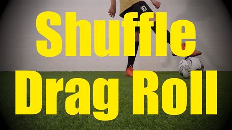 Shuffle Drag Roll Fast Footwork Drills Soccer Football Training