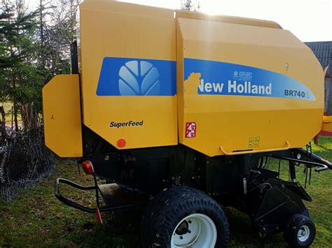 Prasa Roluj Ca New Holland Br Superfeed Siatka Rotor Super Stan