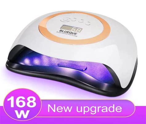 168w Lâmpada De Gel Uv Para Unhas Lampara Lâmpada Uv Luz De Gel 42leds