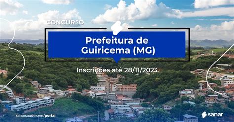 Concurso De Guiricema Mg Na Saúde Vagas Imediatas