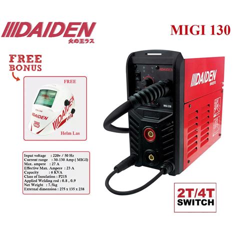 Jual Mesin Las Trafo Las Listrik Mig Daiden Igbt Migi T T