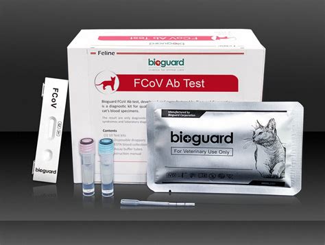 Schnelltest für Infektionskrankheiten FCoV Ab Bioguard corporation