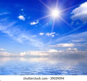 beautiful sunny sky background stock photo  shutterstock