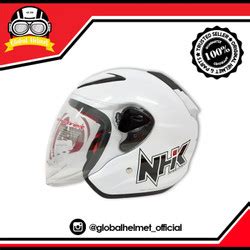 Jual Helm Nhk Helm Nhk R Helm Nhk R Max Solid White Glosy