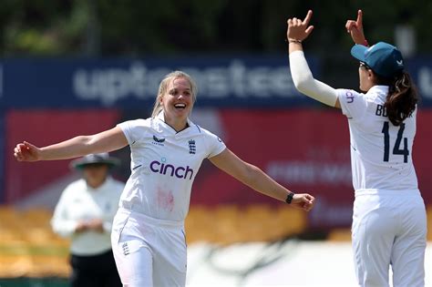 Freya Davies Celebrates A Breakthrough Espncricinfo