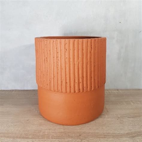 Jual Pot Tanaman Terracotta Terakota Tanah Liat Gerabah Tembikar Korek