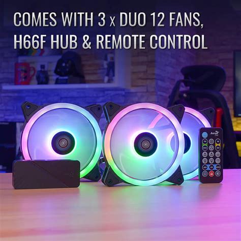 Aerocool Duo 12 Pro Pack de 3 AeroCool - Devis gratuit - LDLC.pro ...