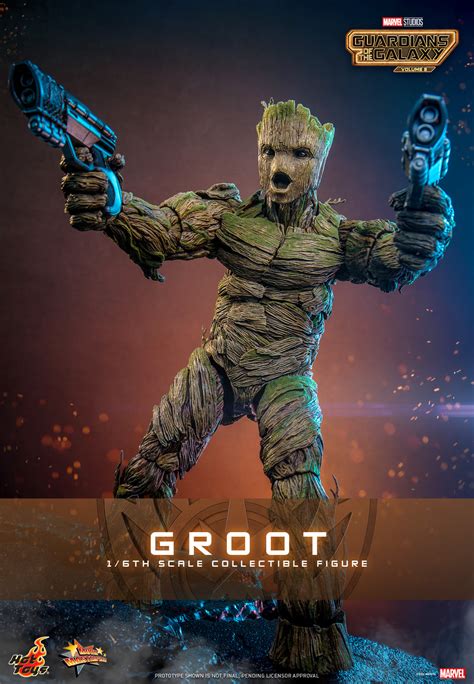 Hot Toys MMS 706 707 Guardians Of The Galaxy Vol 3 Groot Hot Toys Complete Checklist