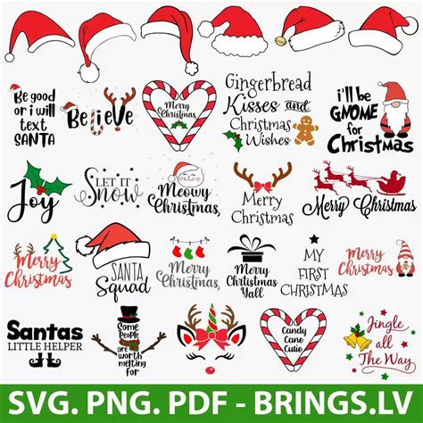 Christmas Bundle SVG Christmas SVG Winter SVG Christmas Quote Svg