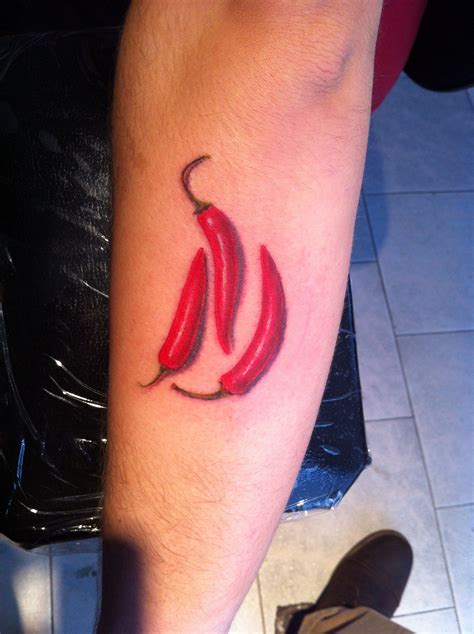 Red Peppers Tattoo Simple Tats Tattoo Ideas Tattoo Designs Knife Tattoo Fairy Tattoo