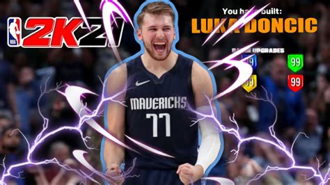 NBA 2K21 Luka Doncic Build The Best Point Guard Build Demigod YouTube